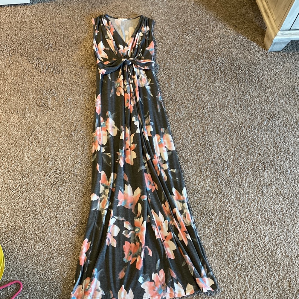 Floral maxi dress